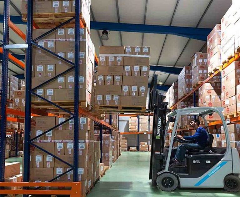 Estanterías paletizadas