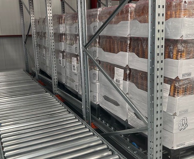 Estantería dinámcia