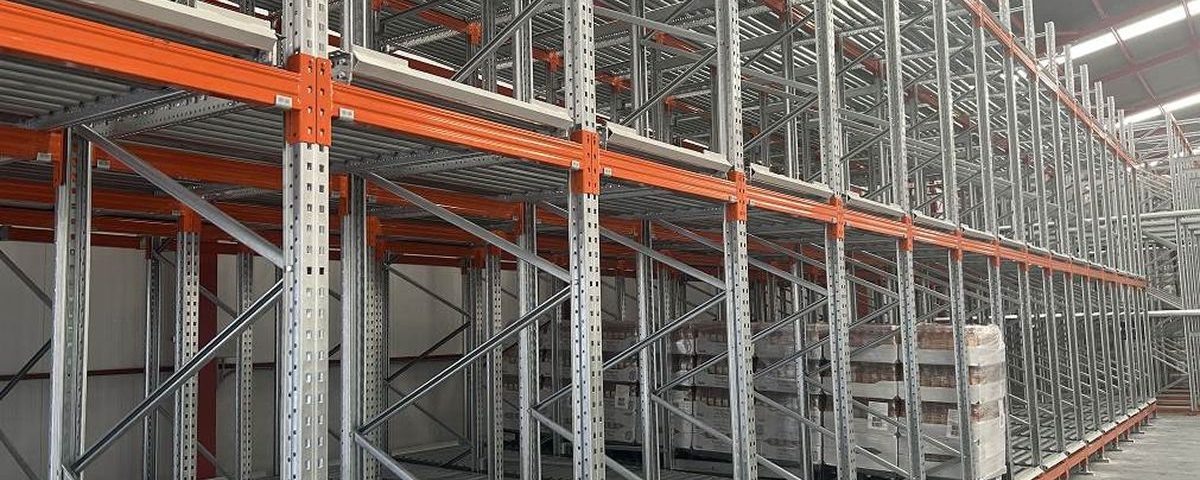 Estantería de paletización dinámica